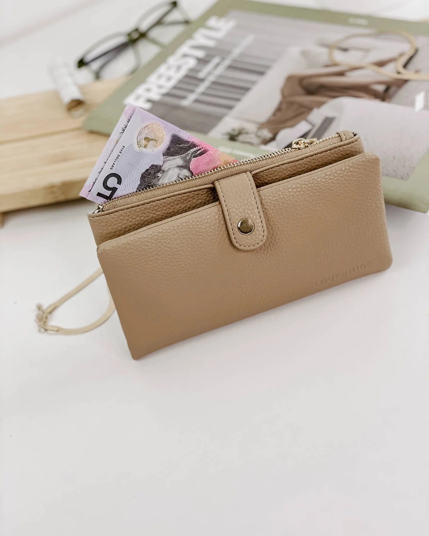 Stella Wallet Latte - Pure Apotheca