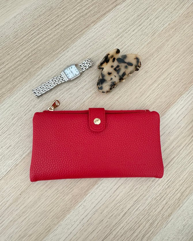 Stella Wallet Red - Pure Apotheca