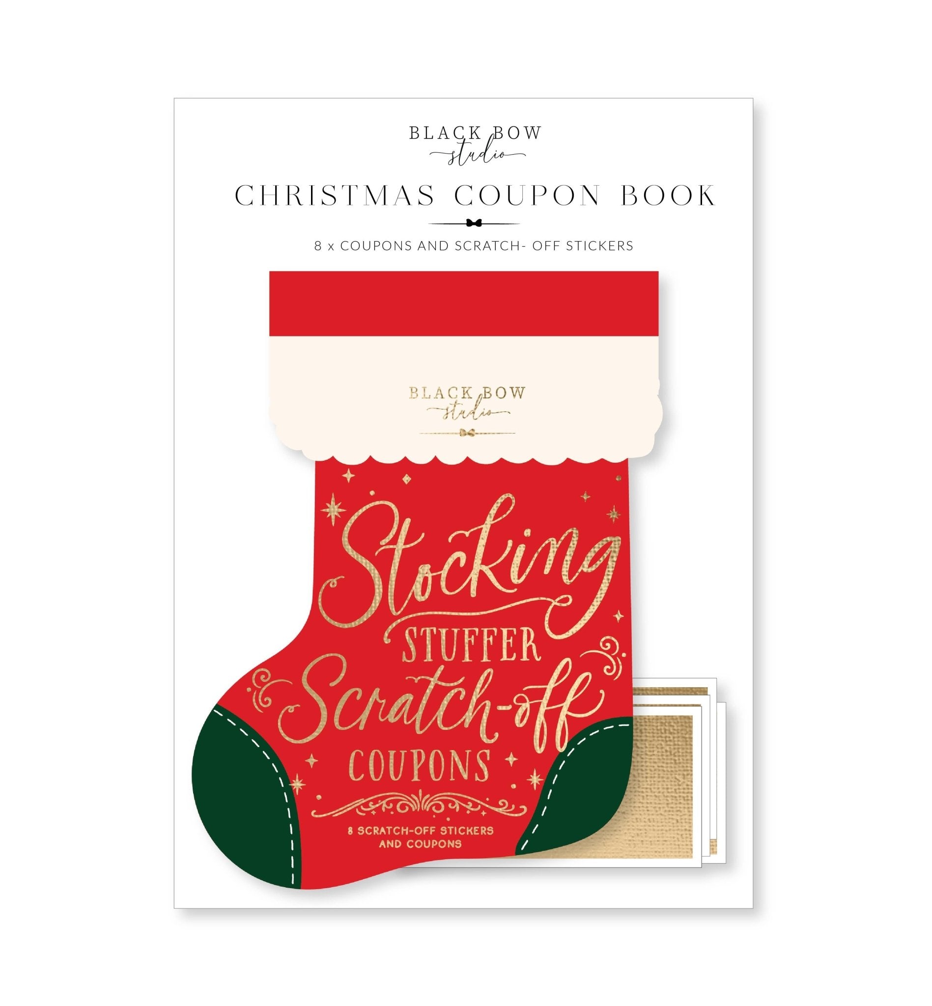 Stocking Stuffer Scratch-off Christmas Coupon Book - Pure Apotheca