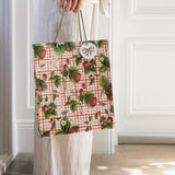 Strawberries Gift Bag Large - Pure Apotheca