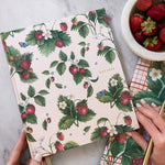 Strawberries Linen Tea Towel - Pure Apotheca
