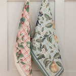 Strawberries Linen Tea Towel - Pure Apotheca
