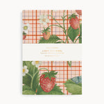 Strawberries Linen Tea Towel - Pure Apotheca