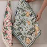 Strawberries Linen Tea Towel - Pure Apotheca