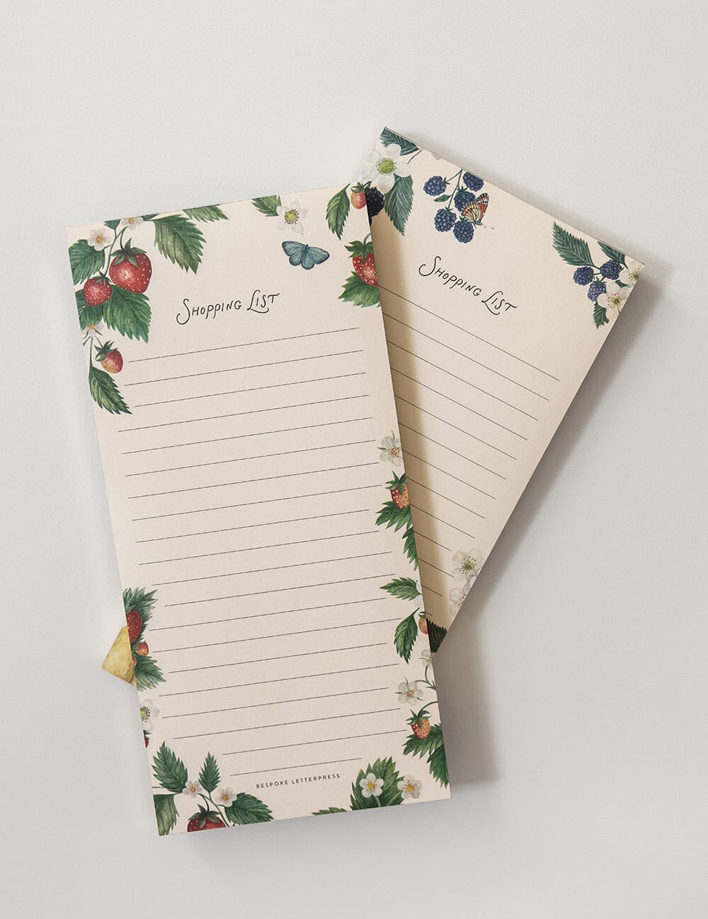Strawberries Shopping List Notepad - Pure Apotheca