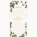 Strawberries Shopping List Notepad - Pure Apotheca