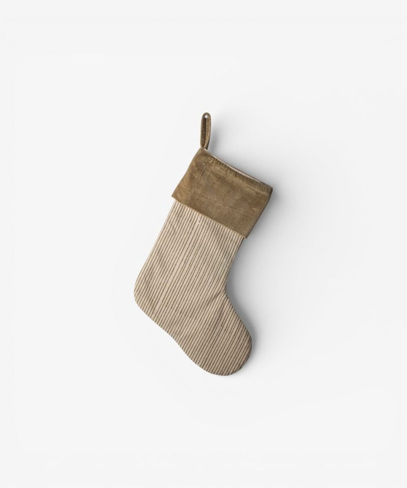 Striped Green Stocking Velvet - Pure Apotheca