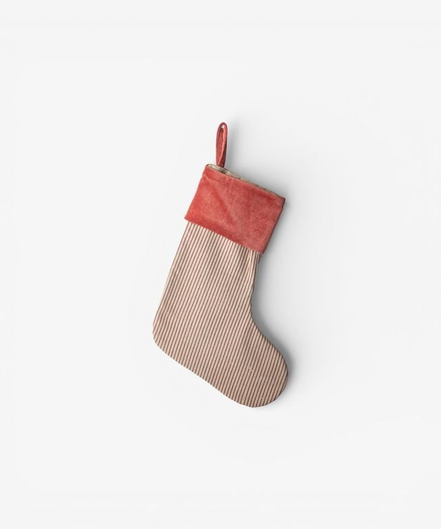 Striped Red Stocking Velvet - Pure Apotheca