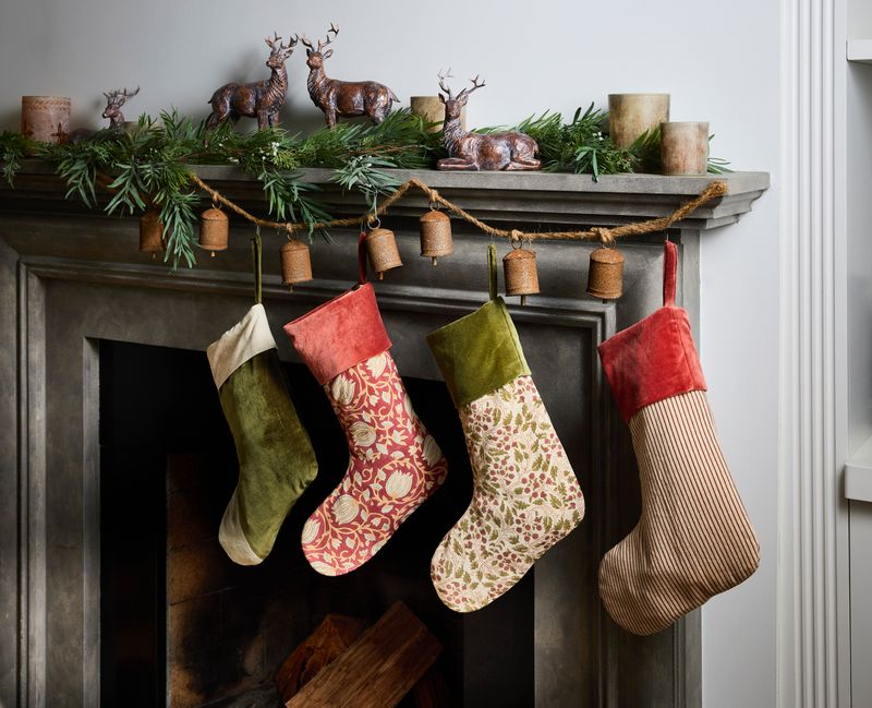 Striped Red Stocking Velvet - Pure Apotheca