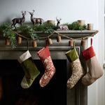 Striped Red Stocking Velvet - Pure Apotheca