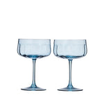 Studio S/2 Glass Coupe 11x16cm Denim - Pure Apotheca