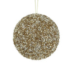 STYRO BEADED SEQUIN BALL CHAMPAGNE LRG - Pure Apotheca