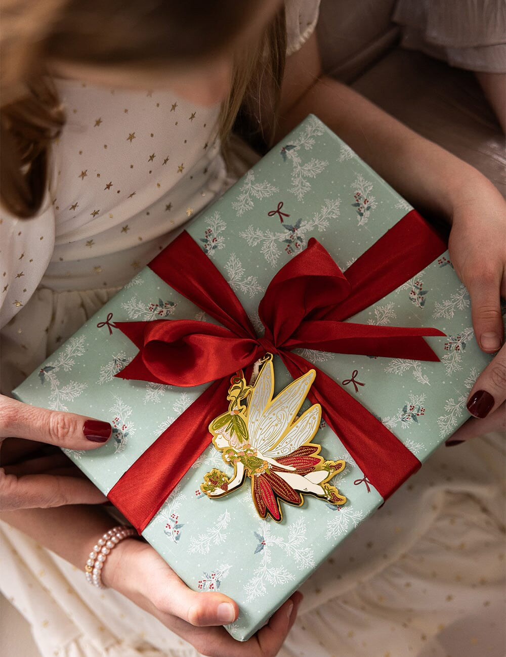 Sugar Plum Fairy Fine Enamel Christmas Ornament - Pure Apotheca