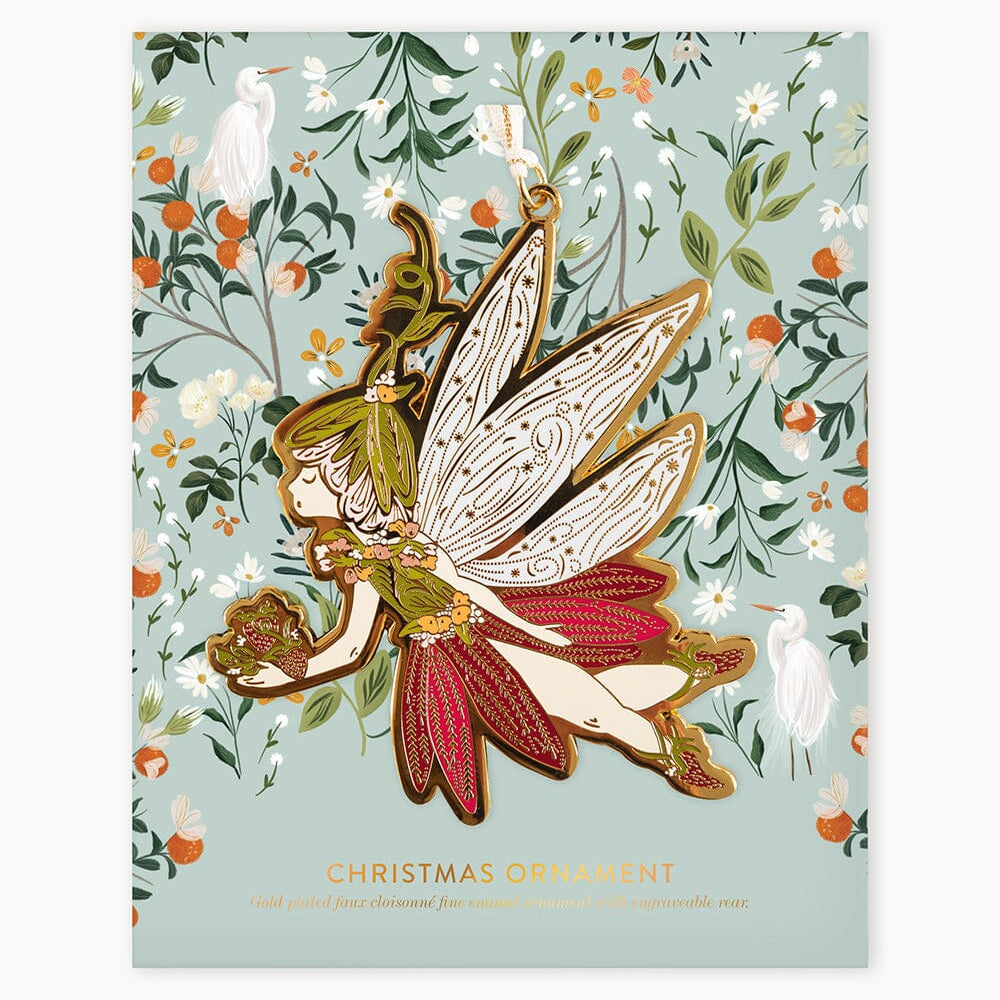 Sugar Plum Fairy Fine Enamel Christmas Ornament - Pure Apotheca