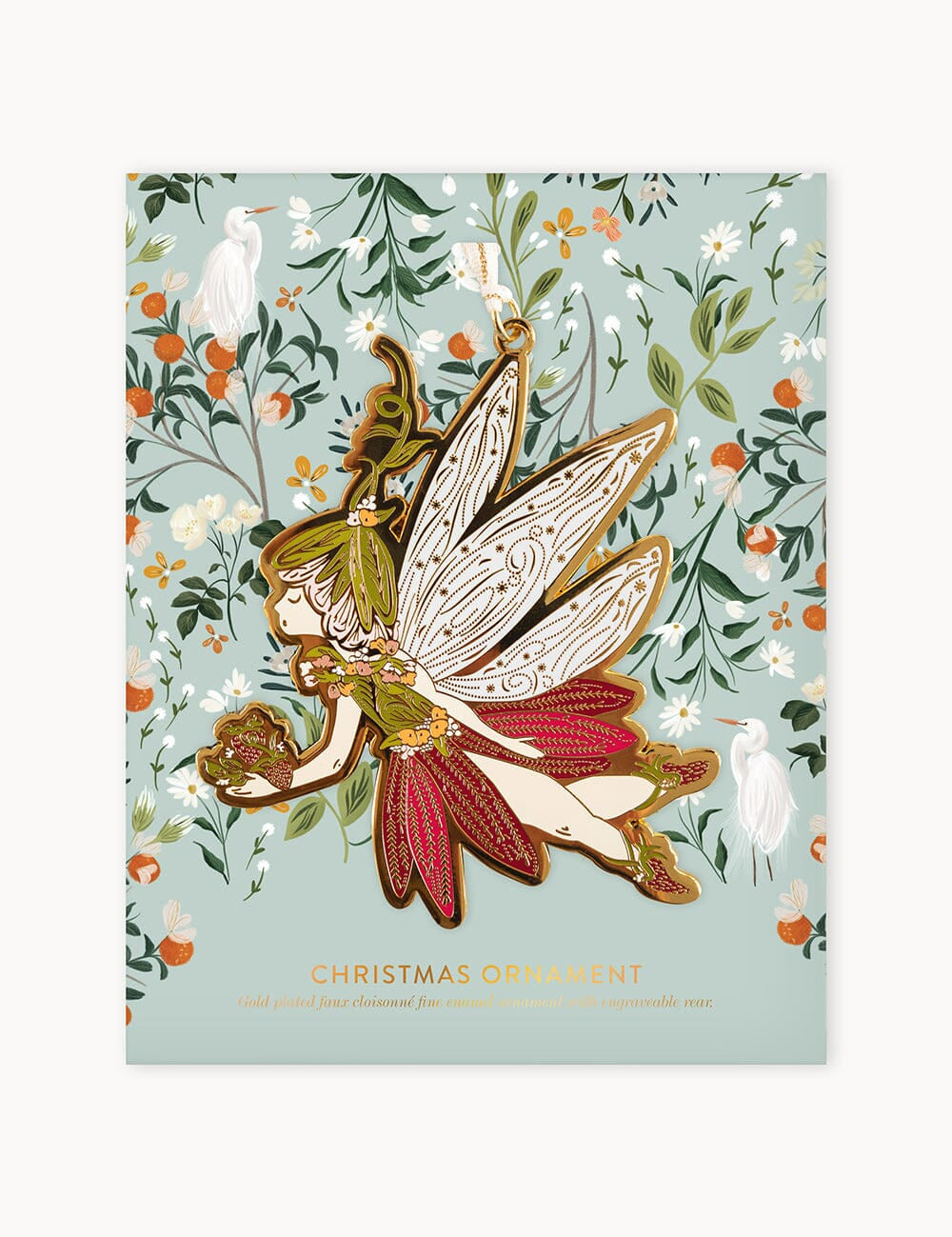 Sugar Plum Fairy Fine Enamel Christmas Ornament - Pure Apotheca