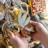 Sugar Plum Fairy Fine Enamel Christmas Ornament - Pure Apotheca