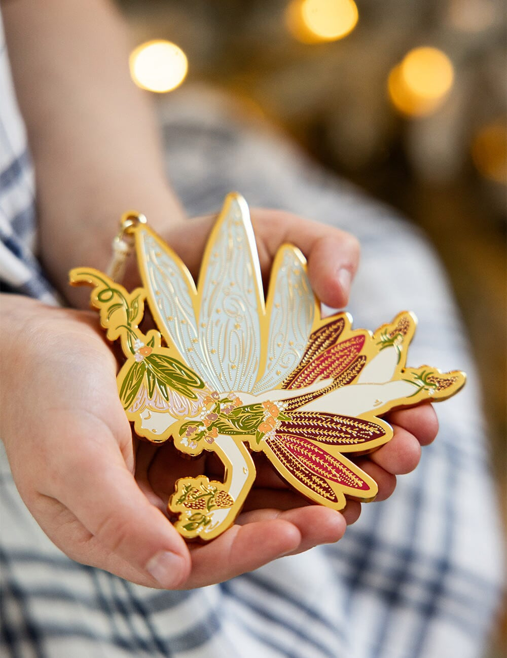 Sugar Plum Fairy Fine Enamel Christmas Ornament - Pure Apotheca