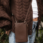 Suki Phone Bag Chocolate - Pure Apotheca