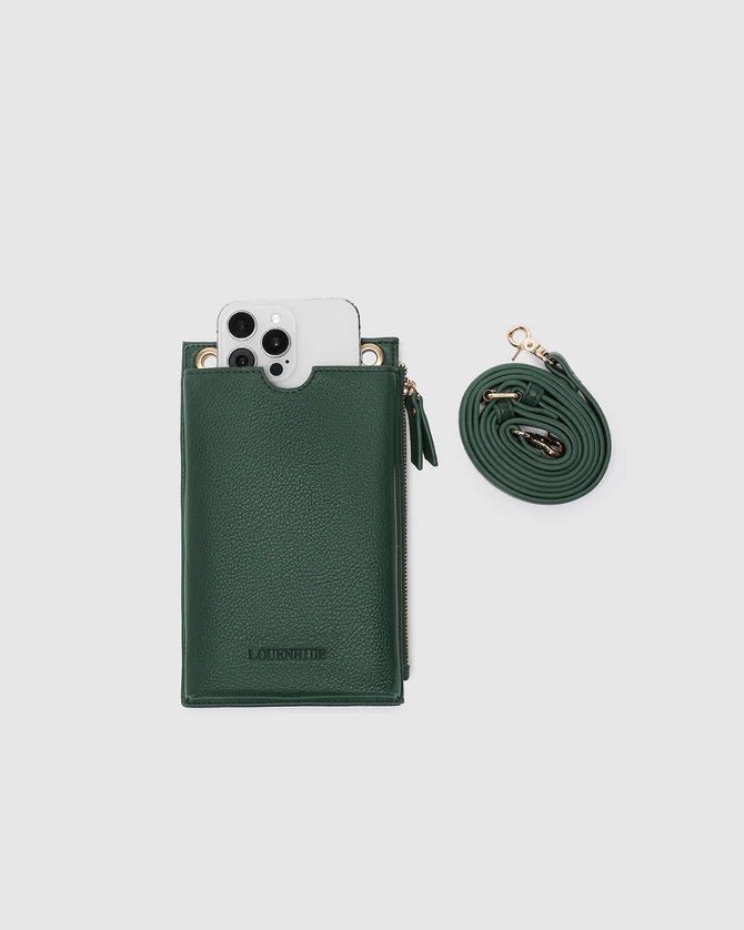 Suki Phone Bag Forest Green - Pure Apotheca