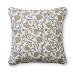SUMMER GARDEN MULTI BLOCK PRINT CUSHION 50CM - Pure Apotheca