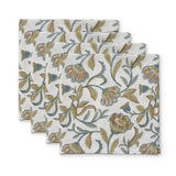 SUMMER GARDEN MULTI BLOCK PRINT NAPKIN SET/4 - Pure Apotheca