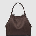 Sutton Shoulder Bag Suedette Chocolate - Pure Apotheca