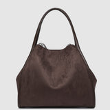 Sutton Shoulder Bag Suedette Chocolate - Pure Apotheca