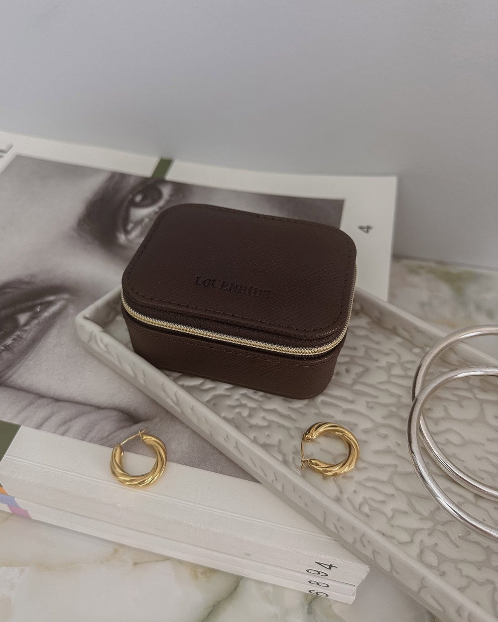 Suzie Jewellery Box Chocolate - Pure Apotheca