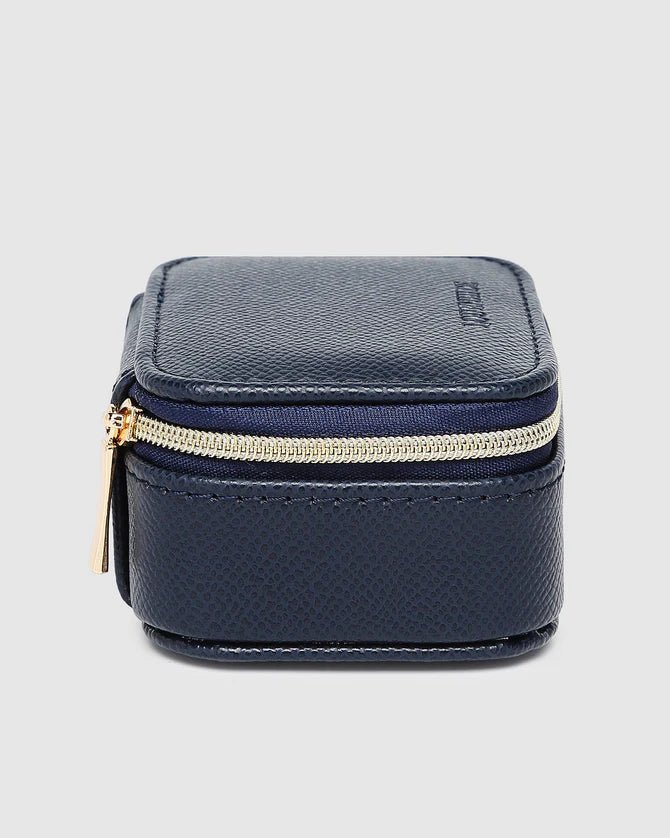 Suzie Jewellery Box Navy - Pure Apotheca