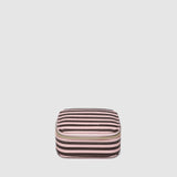 Suzie Stripe Jewellery Box Pink/Chocolate - Pure Apotheca