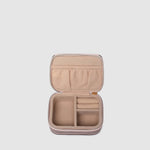 Suzie Stripe Jewellery Box Pink/Chocolate - Pure Apotheca