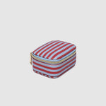 Suzie Stripe Jewellery Box Red/Sky Blue - Pure Apotheca