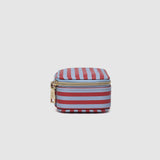 Suzie Stripe Jewellery Box Red/Sky Blue - Pure Apotheca