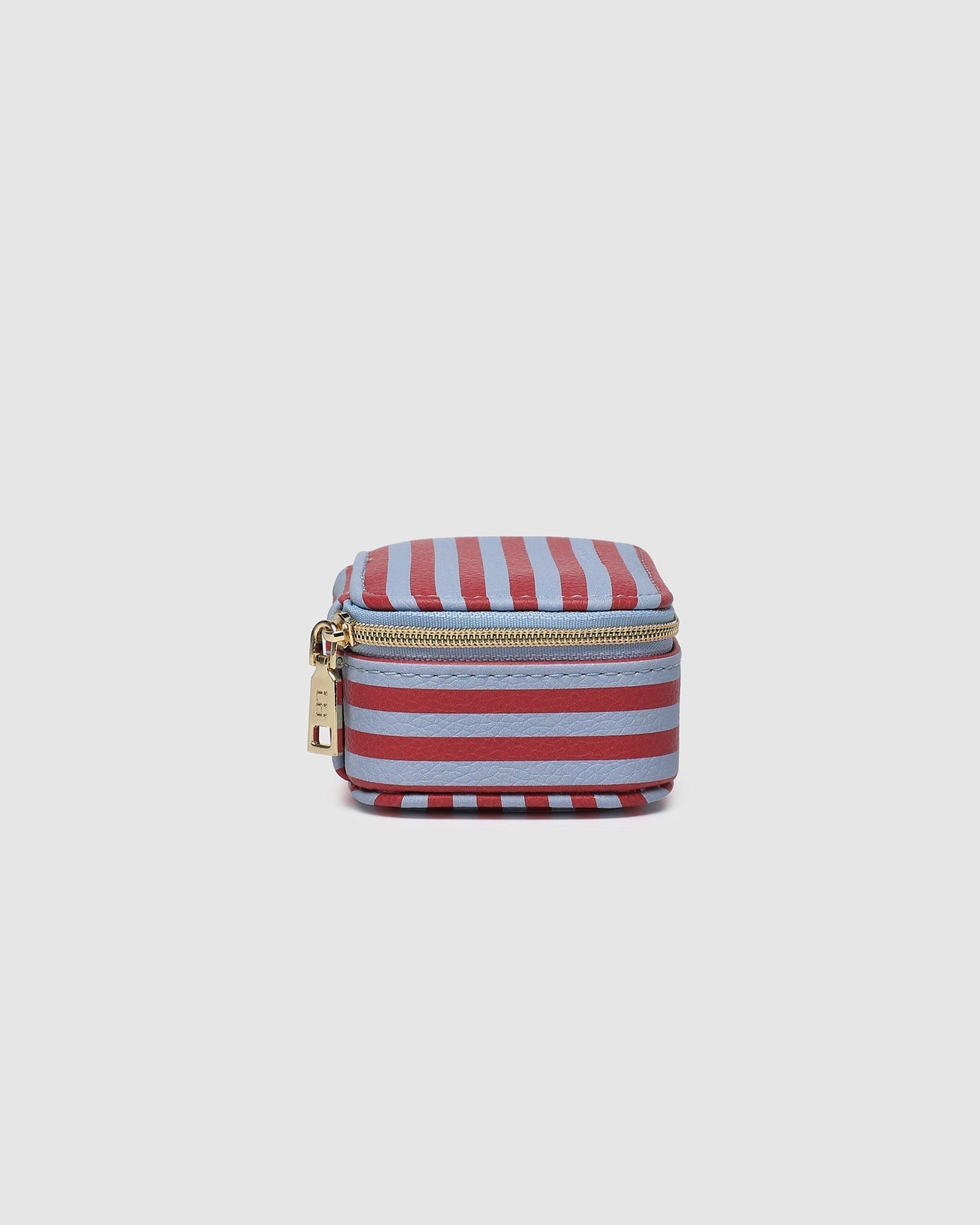 Suzie Stripe Jewellery Box Red/Sky Blue - Pure Apotheca