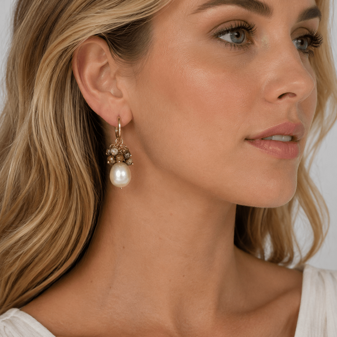 Tammy Jasper Crystal Pearl Drops - Pure Apotheca
