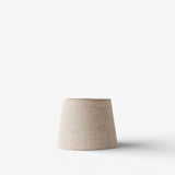 Tapered Drum Linen Lamp Shade Natural 20cm - Pure Apotheca