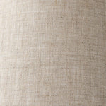 Tapered Drum Linen Lamp Shade Natural 20cm - Pure Apotheca