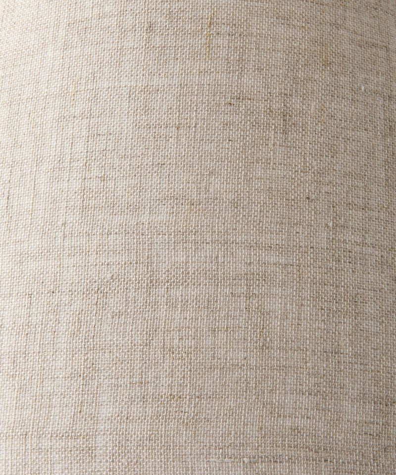 Tapered Drum Linen Lamp Shade Natural 20cm - Pure Apotheca