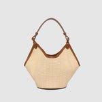 Taya Mini Tote Bag - Raffia/Tan - Pure Apotheca