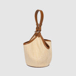 Taya Mini Tote Bag - Raffia/Tan - Pure Apotheca