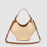 Taya Mini Tote Bag - Raffia/Tan - Pure Apotheca