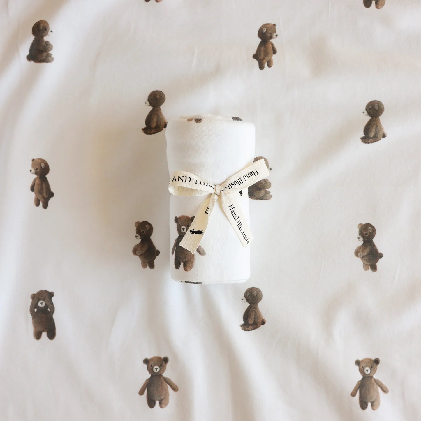 Teddy Bear Stretch Swaddle - Pure Apotheca