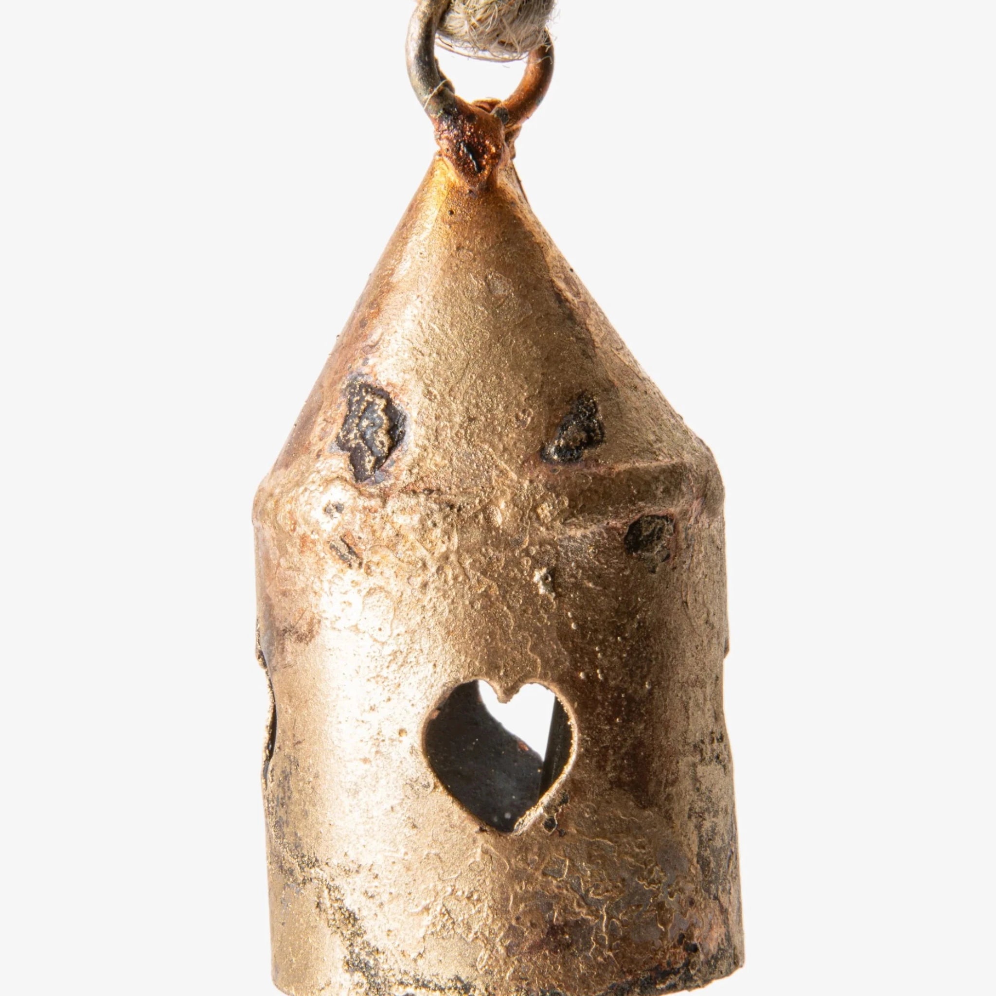 Temple Bell Heart Cut Out - Pure Apotheca