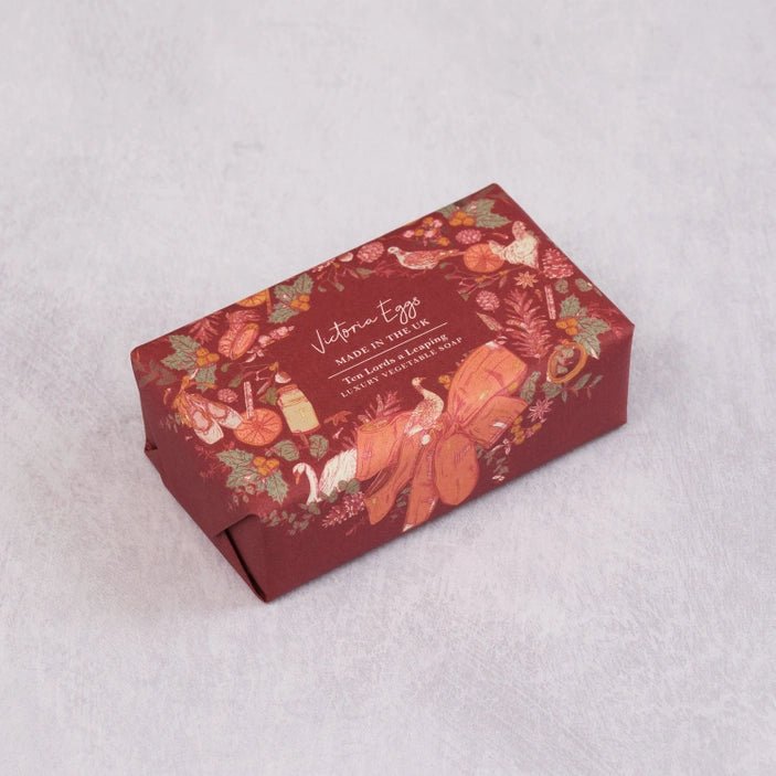 Ten Lords a Leaping Luxury Christmas Soap - Frankincense & Myrrh - Pure Apotheca