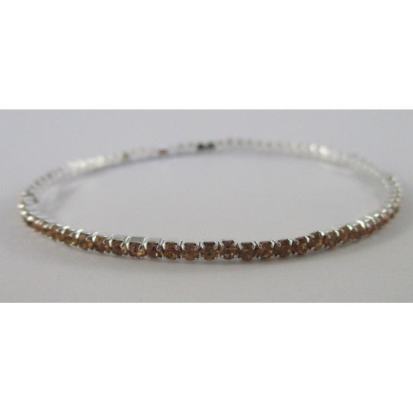 Tennis Bracelet Silver Blush CZ - Pure Apotheca