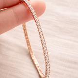 Tennis Pearl Bracelet Gold - Pure Apotheca