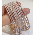 Tennis Pearl Bracelet Gold - Pure Apotheca