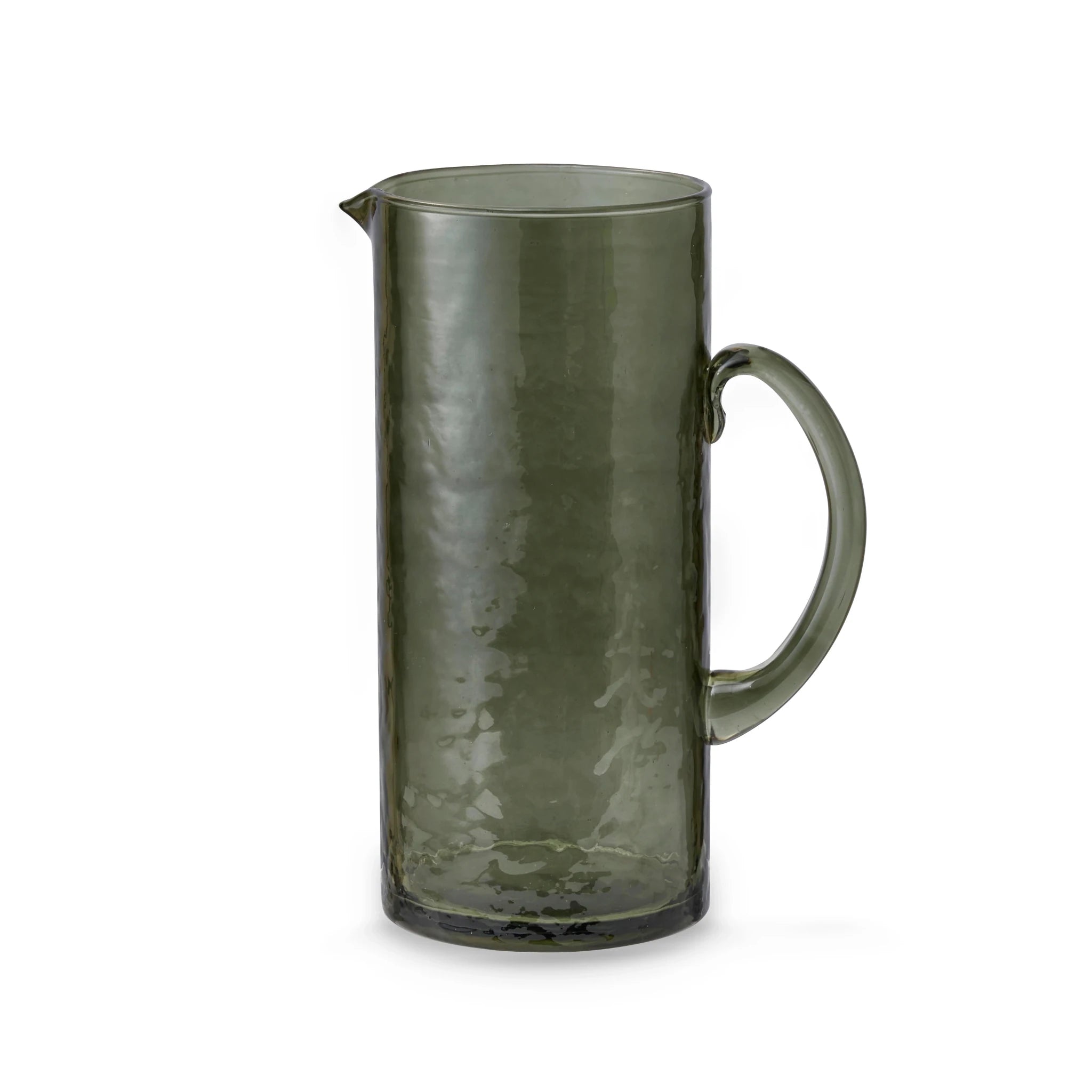 TEO GREEN GLASS JUG - Pure Apotheca