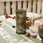 TEO GREEN GLASS JUG - Pure Apotheca