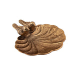 Terri Gold Pewter Bird Plate - Pure Apotheca